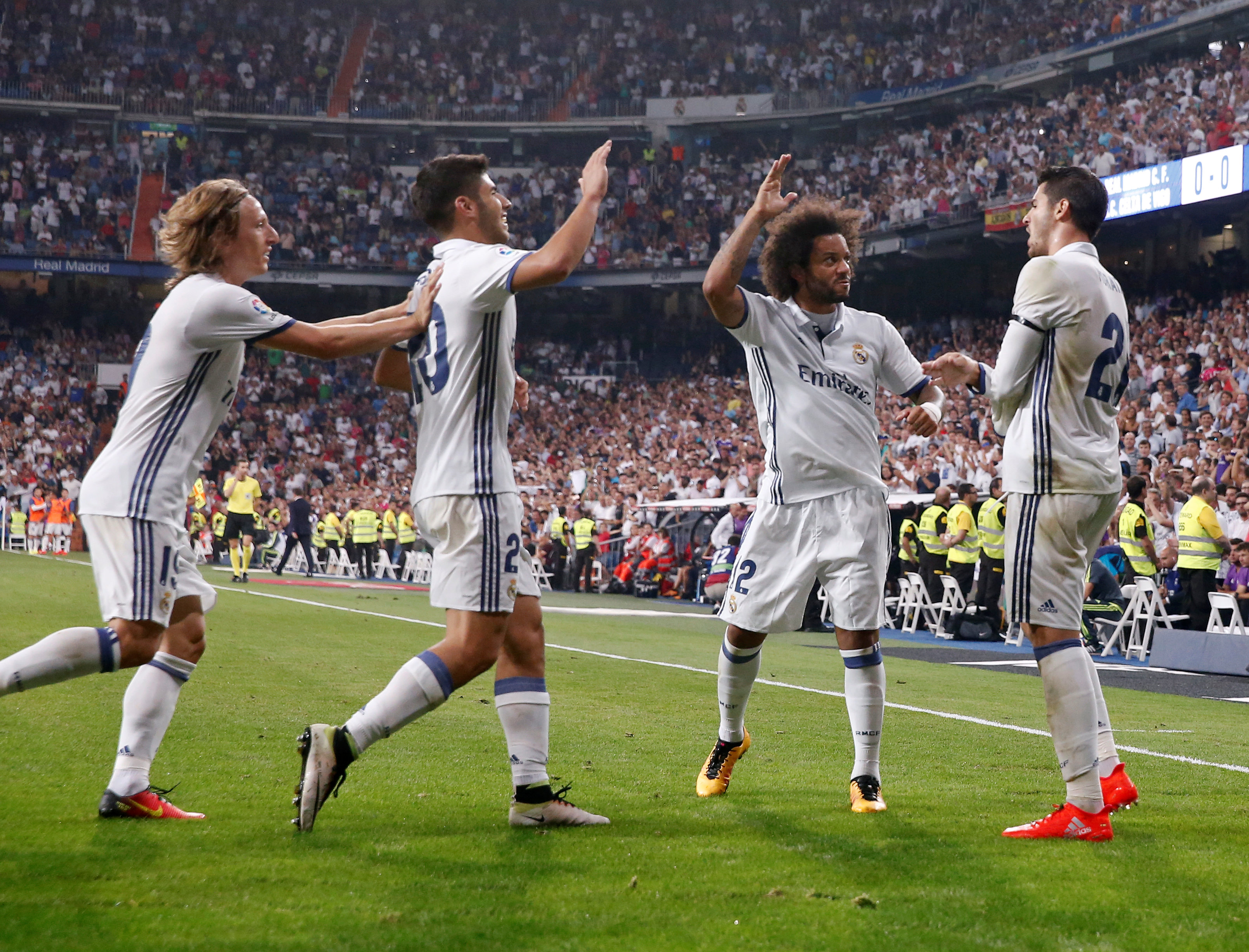 El Real Madrid gana 2-1 al Celta con sufrimiento