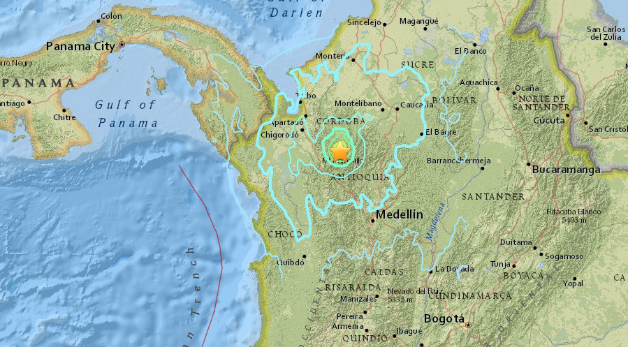 Nuevo sismo en Colombia: No se reportan víctimas o daños