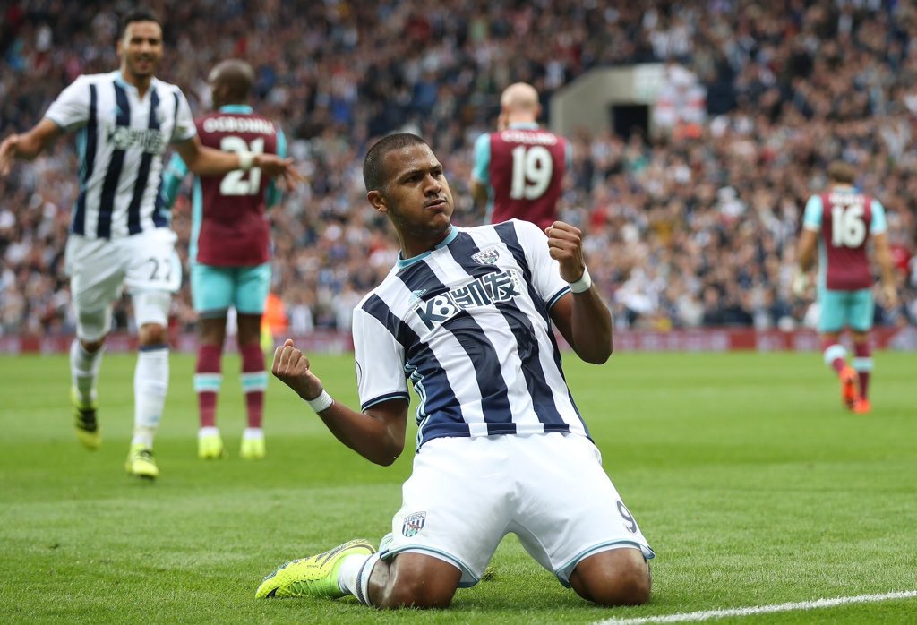 Salomón Rondón marcó y asistió en la victoria del West Bromwich (Video)