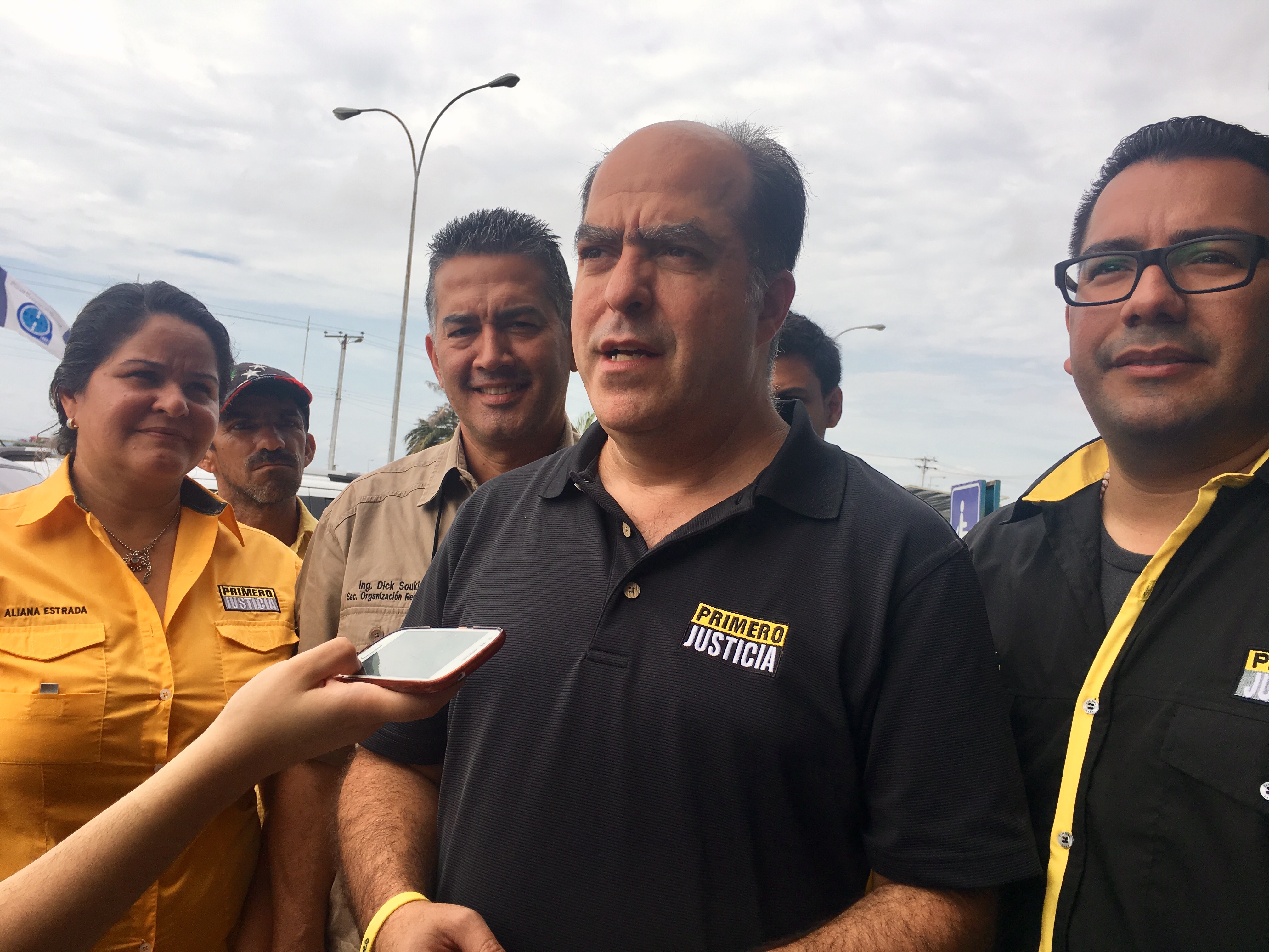 Julio Borges desde Guayana: 12 millones de personas están dispuestas a dar su firma para el 20%