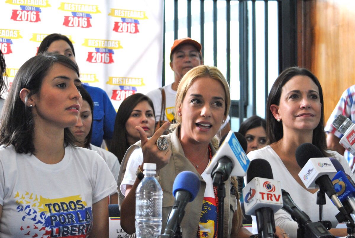 Lilian Tintori: Los venezolanos debemos cumplir con la desobediencia civil para lograr la libertad