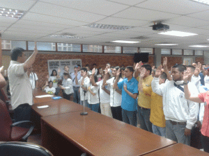 Más de 3.000 voluntarios universitarios fueron juramentados por la MUD en el Zulia