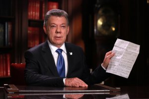 Santos lamenta oposición de algunos sectores al nuevo acuerdo de paz con FARC