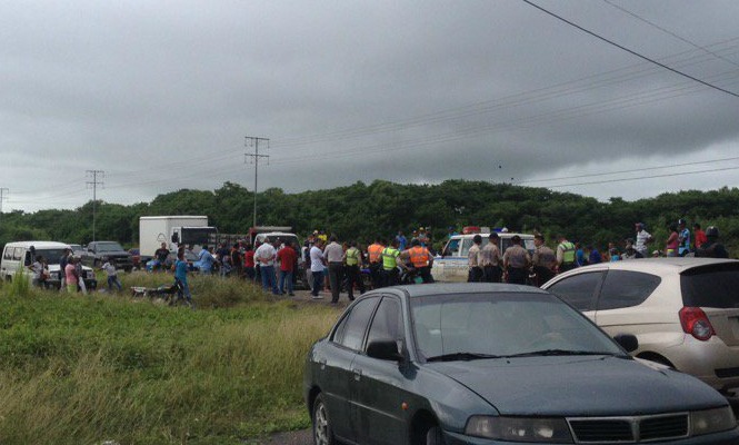 Reportan protesta en la Morón-Coro #8Dic