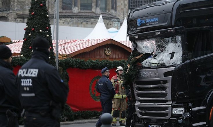 Difunden video del atentado en el mercado navideño de Berlín