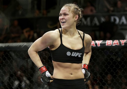 Pocas palabras de Rousey en su regreso al octágono