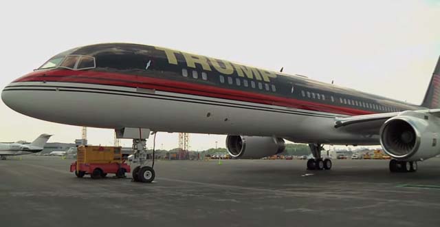 En el 2011 Trump compró el avión de 20 años y le comenzó a añadir sus toques personales sin importar el costo.