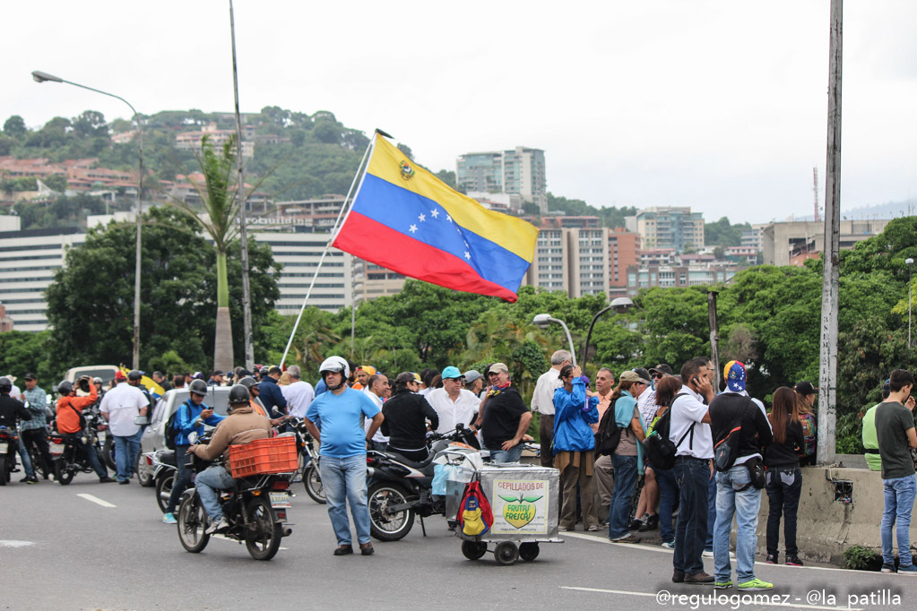 En 15 puntos se realiza el plantón en Caracas #5Jun