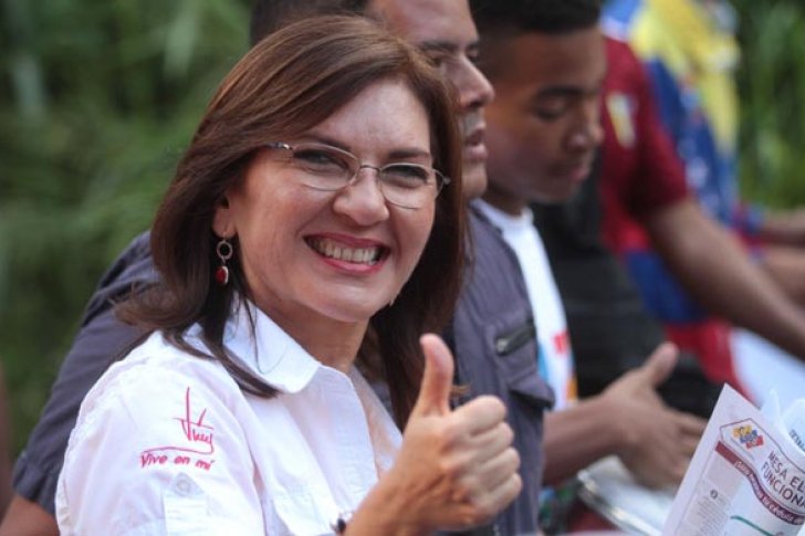 El chiste del día… Jacqueline Faría culpó a EEUU del desempleo y la violencia en Venezuela