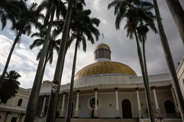 Fachada de la Asamblea Nacional (Foto: AFP)