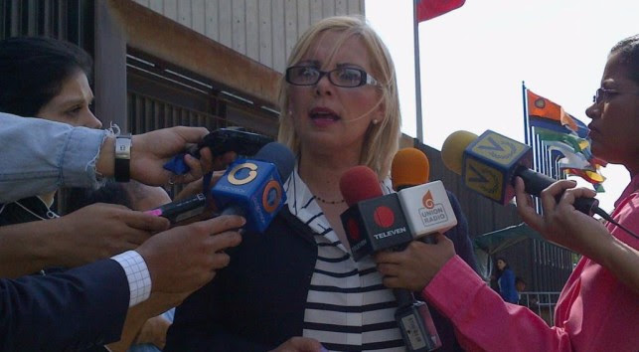 La Dra. Yisel Soares Padrón,  abogada defensora del editor Leocenis García