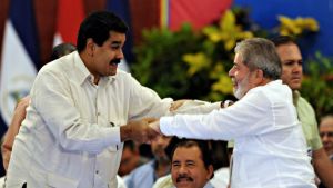 Maduro celebró el triunfo electoral de su compinche Lula en Brasil
