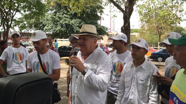 El líder opositor del estado Bolívar, Freddy Valera