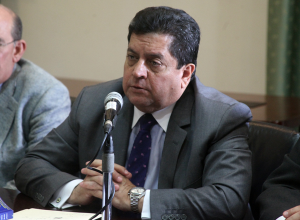 El diputado Edgar Zambrano (Unidad-Lara), presidente de la Comisión Permanente de Defensa y Seguridad de la Asamblea Nacional