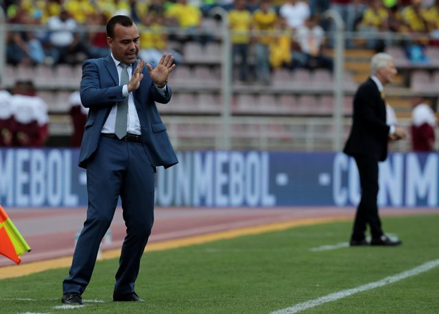 El seleccionador venezolano, Rafael Dudamel. REUTERS/Marco Bello