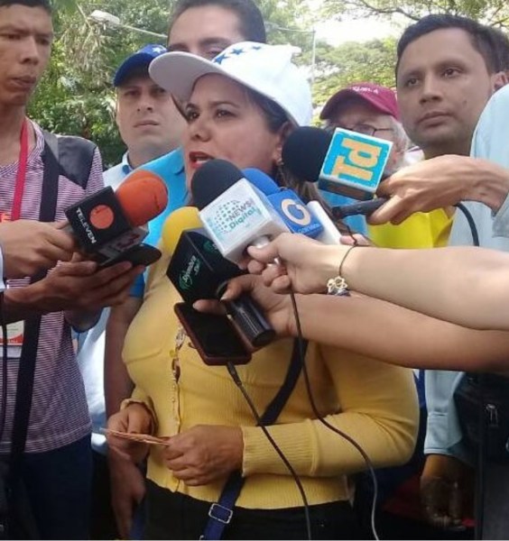 La precandidata a la gobernación de Guárico, Rummy Olivo (Foto: Prensa Nacional)