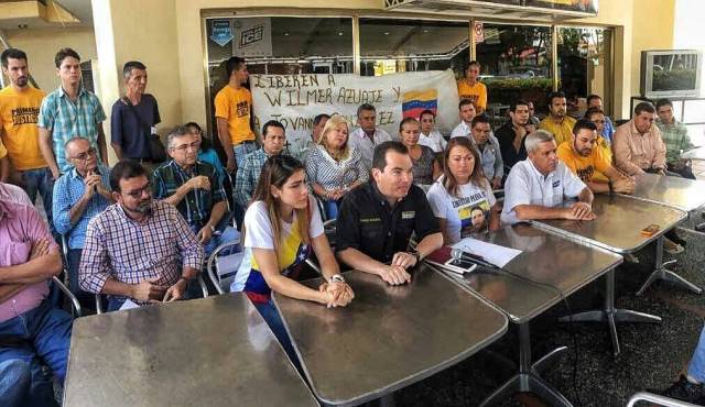 El secretario nacional general del Primero Justicia, Tomás Guanipa (Foto: Prensa Tomás Guanipa)