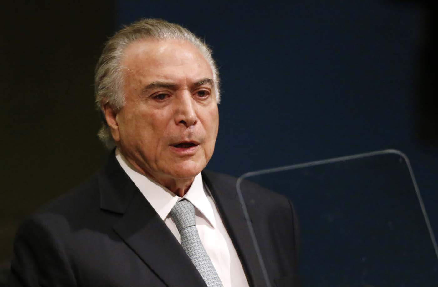 Presidente Temer se recupera de una angioplastia