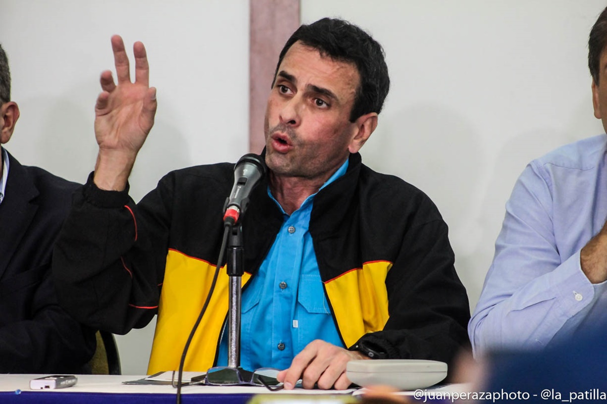 “Vamos a pelear”: Capriles se lanzó por el tobogán de un show electoral con Maduro en Miraflores