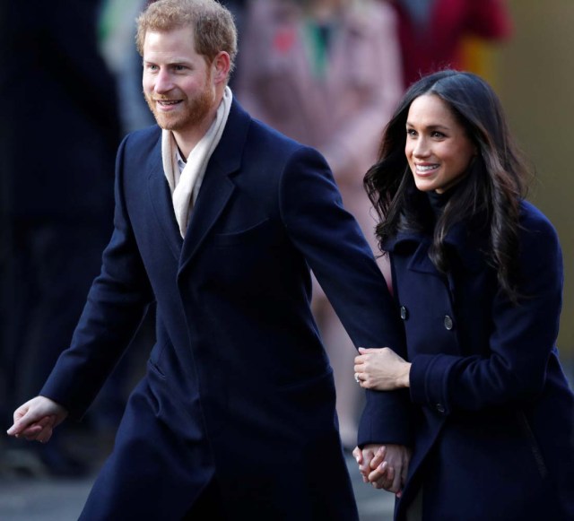 Britain's Prince Harry and his fiancee Meghan Markle arrive at an event in Nottingham, December 1, 2017. REUTERS/Eddie Keogh