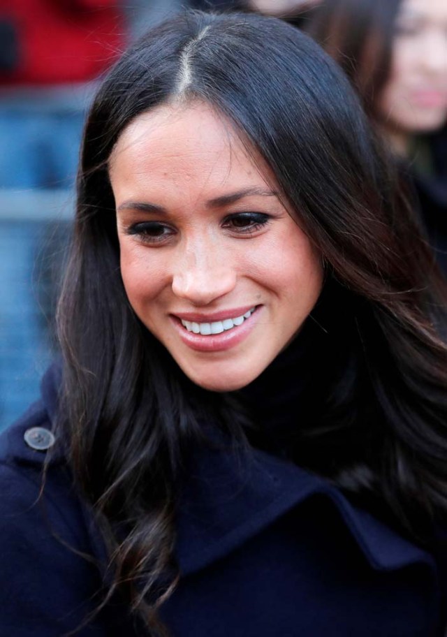 Meghan Markle arrives at an event she is attending with her fiancee Britain's Prince Harry in Nottingham, December 1, 2017. REUTERS/Eddie Keogh