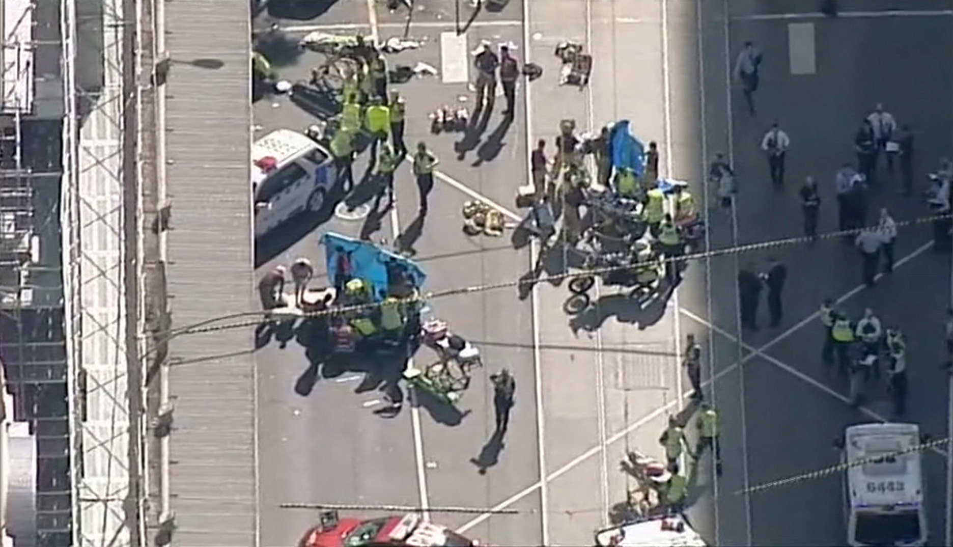 Dos detenidos tras el atropello de al menos 15 personas en Melbourne