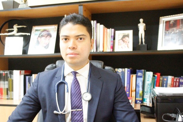 Marcos Lima, médico endocrinólogo y coordinador de salud del comando la Fuerza del Cambio (Foto: Nota de prensa)