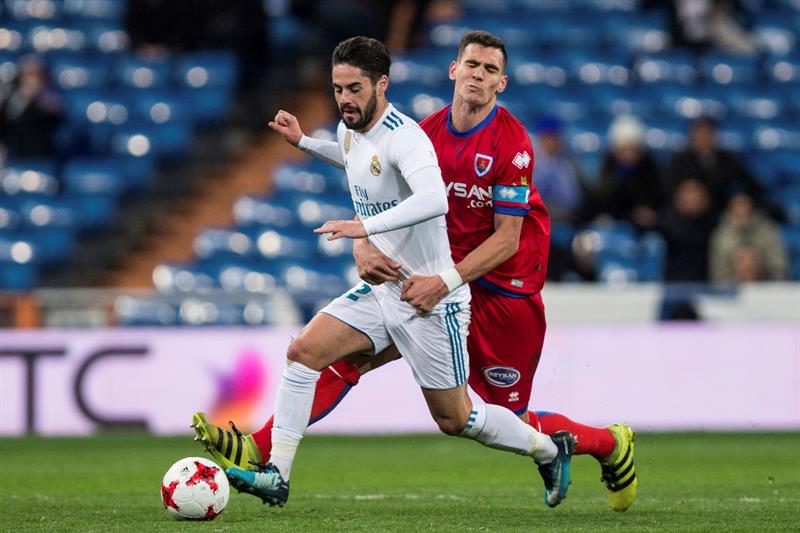 Real Madrid empata con el Numancia y pasa a los cuartos de final de la Copa del Rey