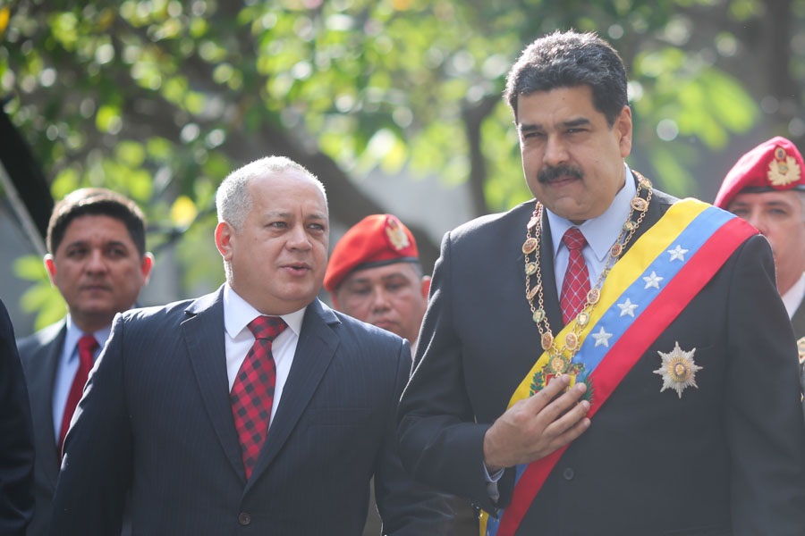 Diosdado Cabello propone a Nicolás Maduro como candidato único a elecciones presidenciales