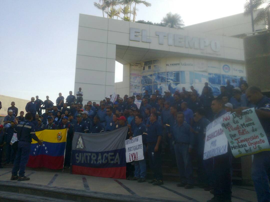 Trabajadores de cemento se paralizan tras sufrir graves accidentes laborales en Anzoátegui