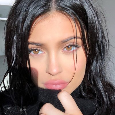 Kylie Jenner en su perfil de Twitter