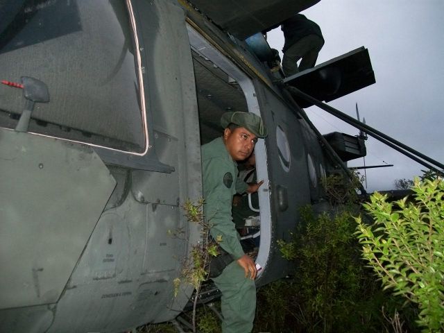 Capitán Juan Carlos Caguaripano durante sus actividades militares en la frontera // Foto Cortesía