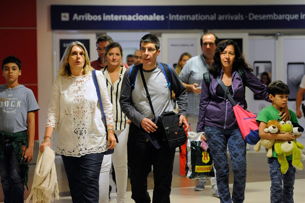 Marcelo Crovato ya en Argentina: Me parece irreal estar aquí (fotos)