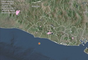 Sismo de magnitud 4,8 sacude el Pacífico salvadoreño sin consecuencias