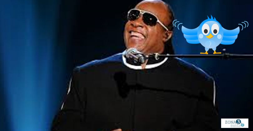 El primer tweet de Stevie Wonder