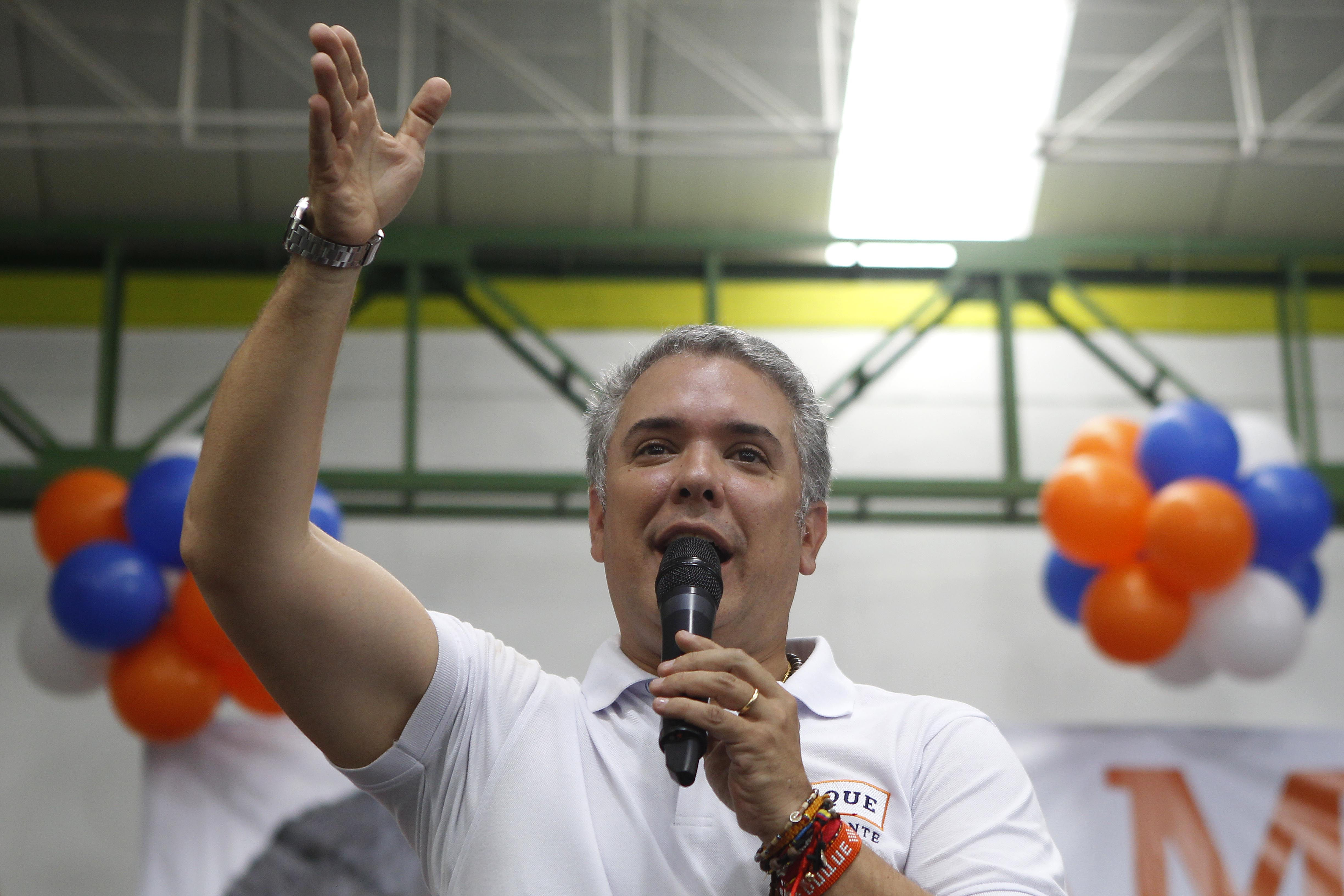 La reacción de Iván Duque tras resultar electo presidente en Colombia (Video)
