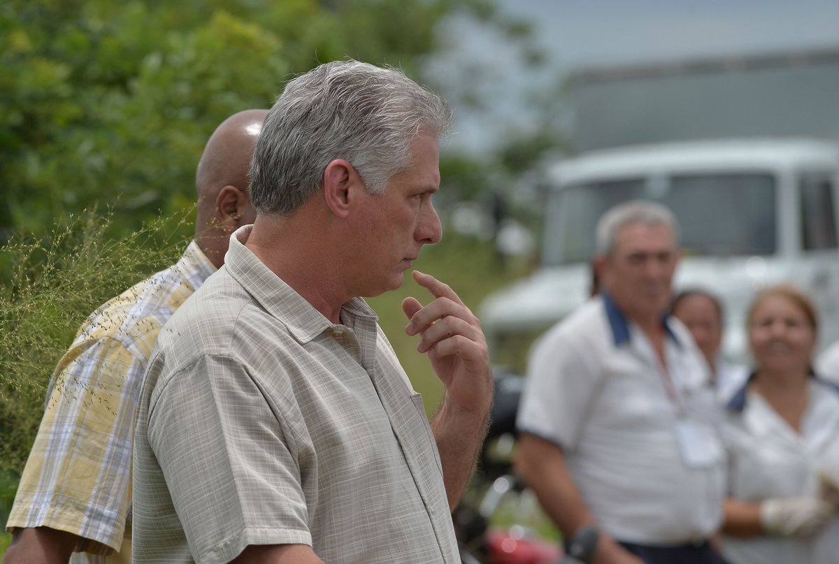 Díaz-Canel asegura que respuesta cubana a accidente aéreo fue inmediata