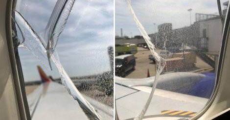 Otro avión de Southwest Airlines tuvo que aterrizar de emergencia, esta vez por una ventanilla rota (fotos)