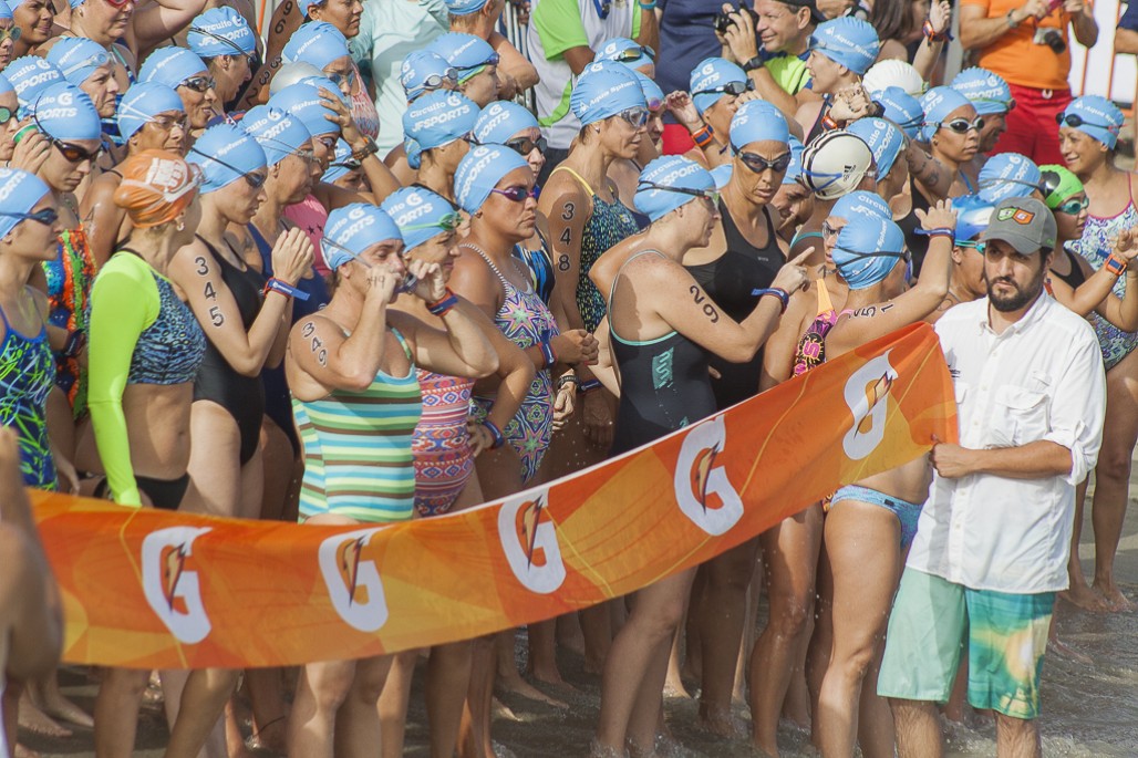 La 2da válida del Circuito Gatorade Aguas Abiertas reunió a más de 500 participantes