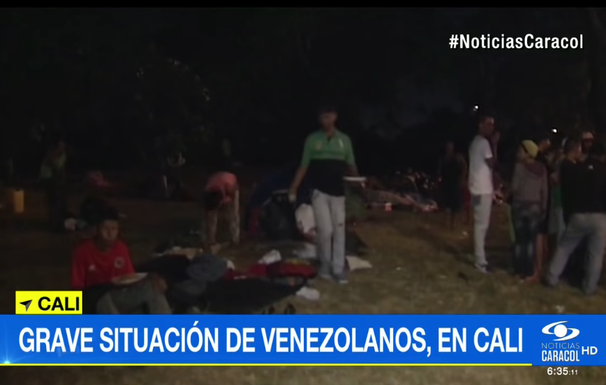 Varios venezolanos caminaron 12 días para llegar hasta Colombia, dos murieron (video)