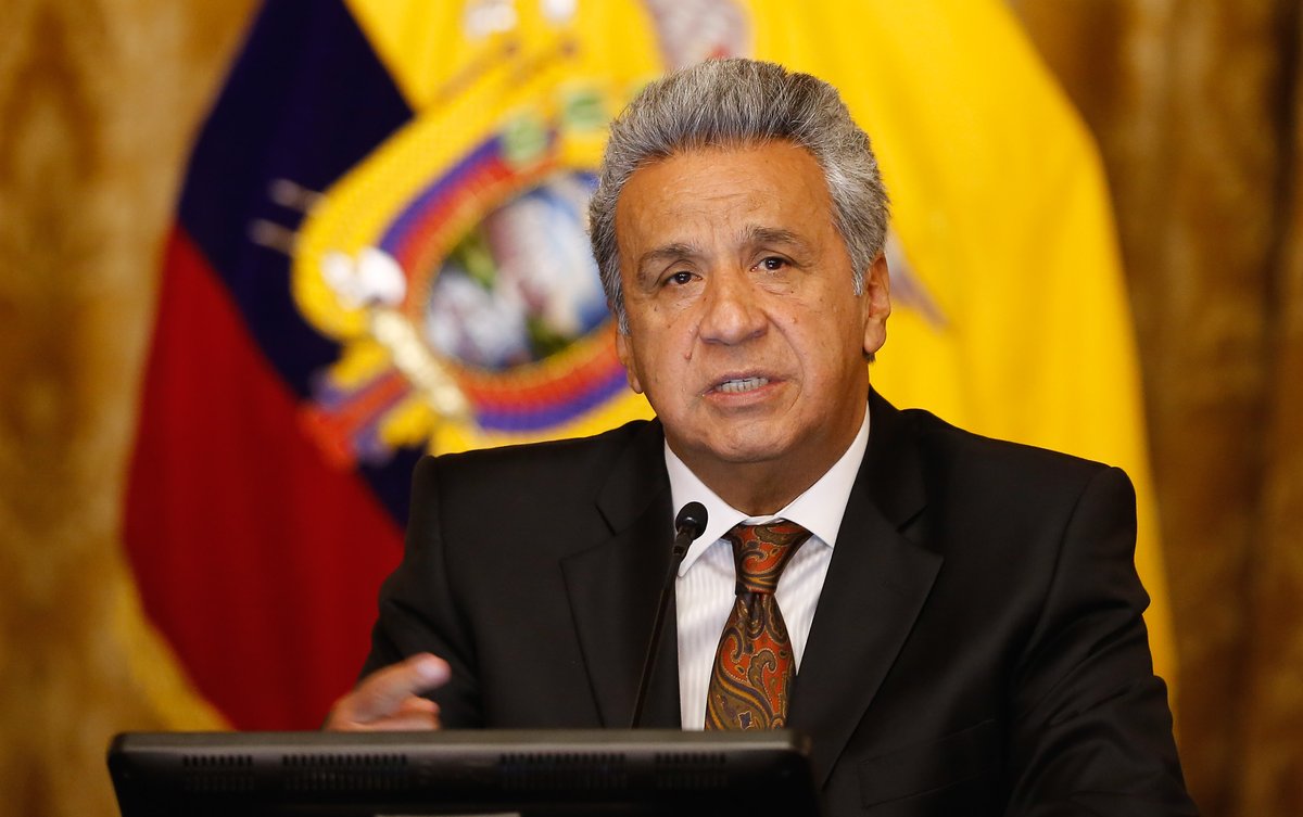 Presidente de Ecuador afirma que no enviará delegación a juramentación de Maduro (Video)