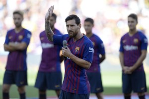 Messi: Haremos todo lo posible para que la Champions vuelva al Camp Nou