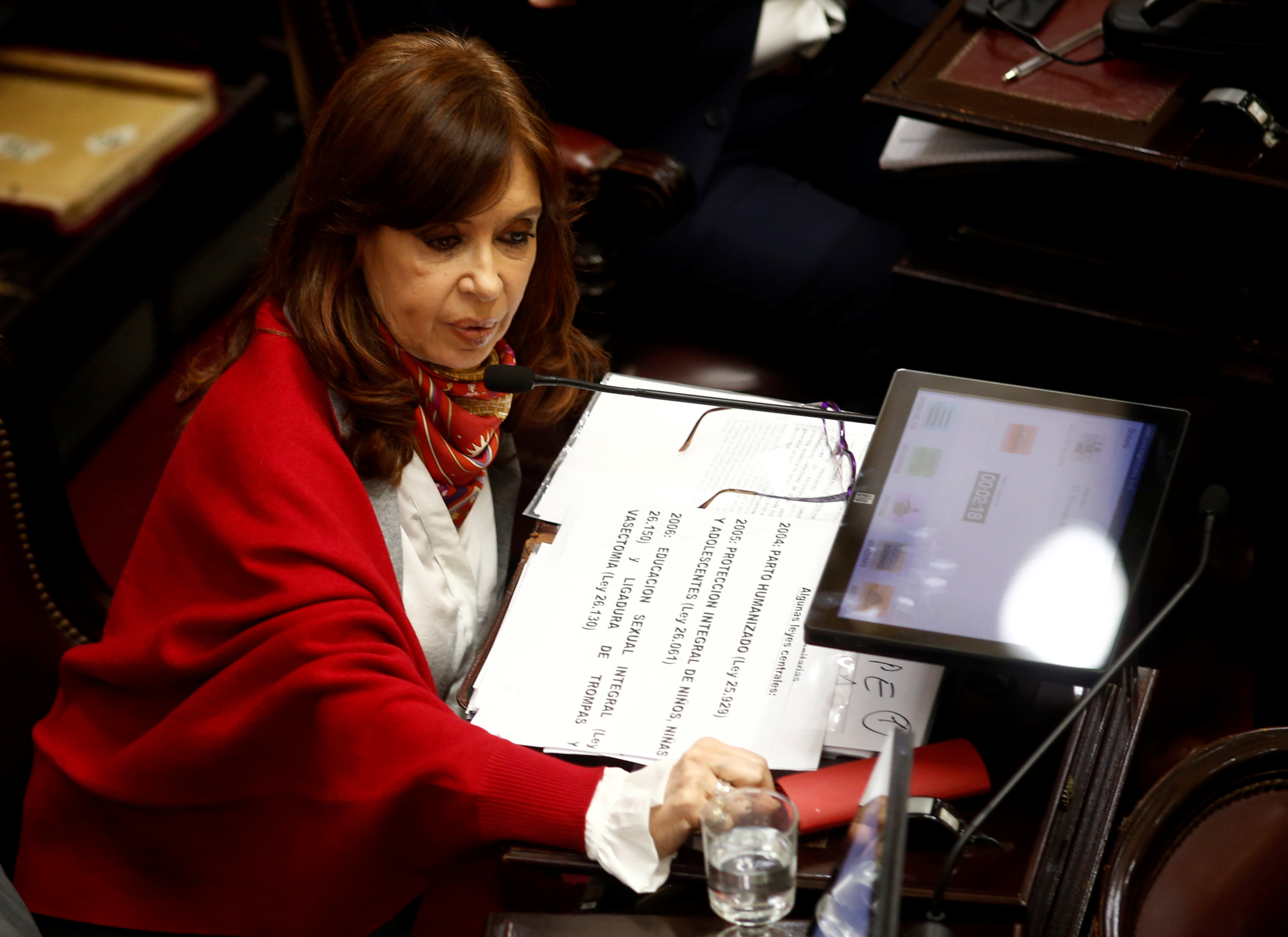 Cristina Fernández tilda al Gobierno Macri de “catástrofe económica y social”