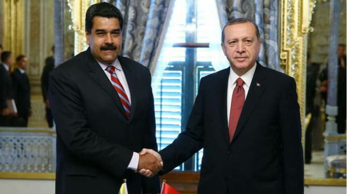 Las relaciones entre Venezuela y Turquía están bañadas en oro