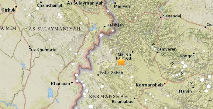 Sismo de magnitud 6 sacude el oeste de Irán