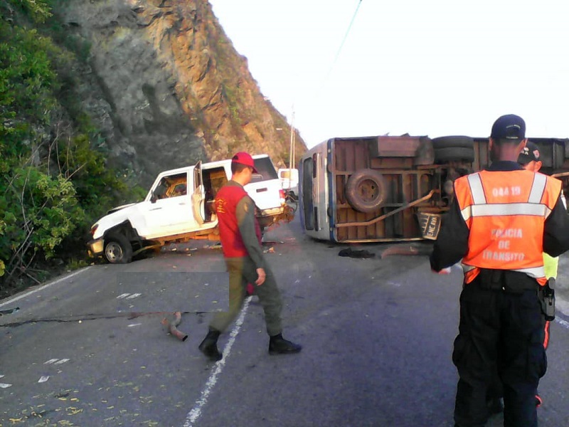 Muere sargento de la Guardia Nacional en accidente de tránsito en Naiguatá