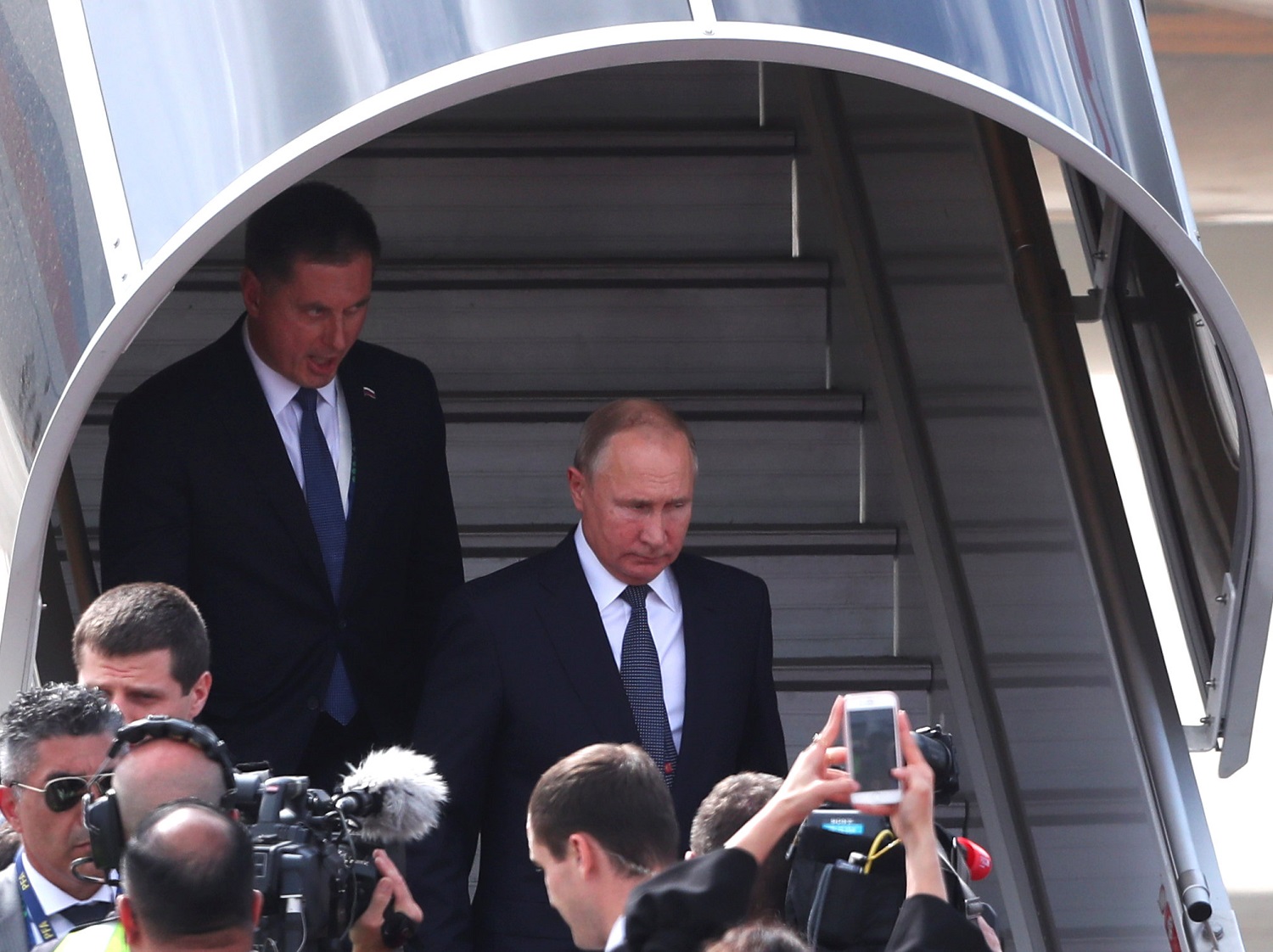 Vladimir Putin llega a Buenos Aires para participar de la cumbre del G20