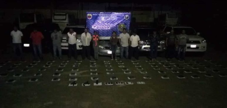 Al Rodeo III nueve policías de Zulia por traficar más de 95 panelas de Marihuana