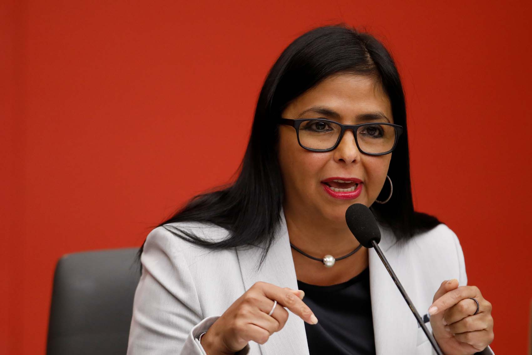 Delcy Eloína dice que Trump fracasó en su intento de golpe de Estado en Venezuela