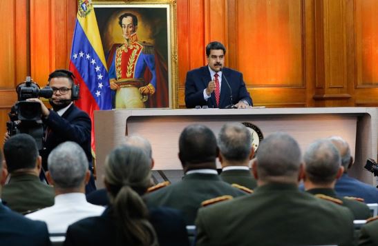 Maduro: Hay un golpe mediático internacional contra Venezuela para desfigurar la situación real